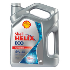 Моторное масло SHELL ECO 5W-40 4л. синтетическое [550058241]