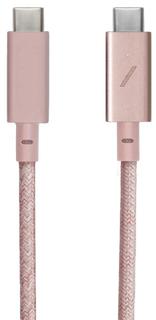 Кабель Native Union USB-C - USB-C 2.4м (розовый)