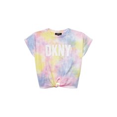 Хлопковая футболка DKNY