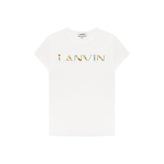 Хлопковая футболка Lanvin