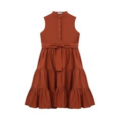 Хлопковое платье Brunello Cucinelli