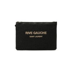 Текстильный клатч Rive Gauche Saint Laurent