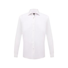 Сорочка из хлопка и шелка Canali