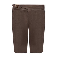 Шорты из шерсти и льна Zilli