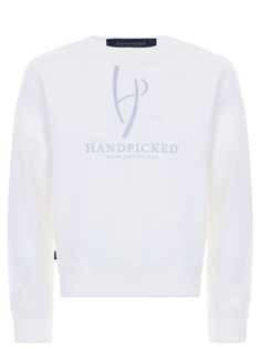 Толстовка хлопковая с принтом Hand Picked