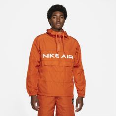Мужской анорак без подкладки Nike Air - Оранжевый