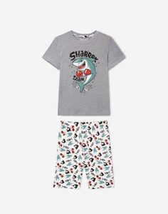 Пижама с акулой для мальчика Gloria Jeans
