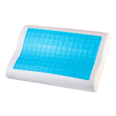 Подушка Arya Home Memory Foam белая 50х30х10 см