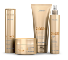 Cadiveu Professional, Набор Домашний уход Blonde Reconstructor Home Care Kit (4 продукта), 250/200/200/200 мл