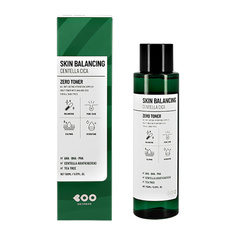 Тонер для лица DEARBOO SKIN BALANCING с AHA, BHA и PHA-кислотами, экстрактом центеллы азиатской и маслом чайного дерева 150 мл