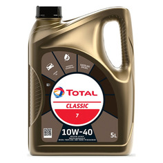 Моторное масло TOTAL Classic 7 10W-40 5л. полусинтетическое [156357]