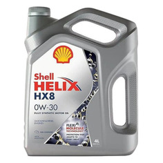 Моторное масло SHELL Helix HX8 0W-30 4л. синтетическое [550050026]