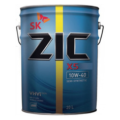 Моторное масло ZIC X5 10W-40 20л. полусинтетическое [192622]