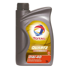 Моторное масло TOTAL Quartz Energy 9000 0W-40 1л. синтетическое [195282]