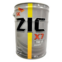Моторное масло ZIC X7 5W-40 20л. синтетическое [192662]