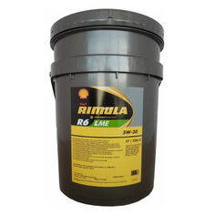 Моторное масло SHELL Rimula R6 LME 5W-30 20л. синтетическое [550057736]