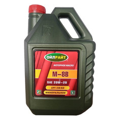 Моторное масло OILRIGHT М-8В SAE20 5л. минеральное [2484]