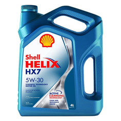 Моторное масло SHELL Helix HX7 5W-30 4л. полусинтетическое [550046351]