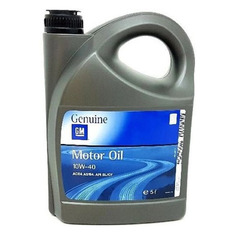 Моторное масло GM Motor Oil 10W-40 5л. полусинтетическое [93165216]
