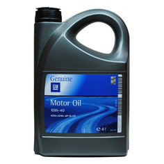 Моторное масло GM Motor Oil 10W-40 4л. полусинтетическое [93165215]