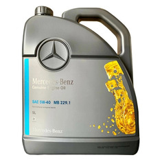 Моторное масло MERCEDES-BENZ МB 229.1 5W-40 5л. синтетическое [a000 989 73 02 13 bgfr]