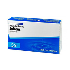 Контактные линзы Bausch + Lomb SofLens 59 8.6мм -2,5 уп.:6шт