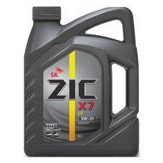 Моторное масло ZIC X7 LS 5W-30 6л. синтетическое [172619]