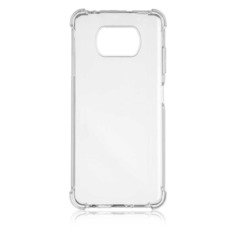 Чехол (клип-кейс) Brosco, для Xiaomi Poco X3, прозрачный [xm-px3-hard-tpu-transparent] Noname