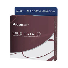 Контактные линзы ALCON Dailies Total1, 8.5мм, -2,5, 90шт