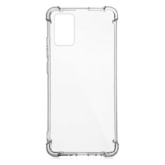 Чехол (клип-кейс) Brosco, для Samsung Galaxy A02s, прозрачный [ss-a02s-hard-tpu-transparent] Noname