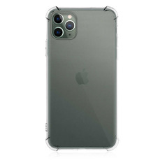 Чехол (клип-кейс) Brosco, для Apple iPhone 11 Pro, прозрачный [ip11p-hard-tpu-transparent] Noname