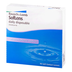 Контактные линзы BAUSCH + LOMB SofLens Daily Disposable, 8.6мм, -2,5, 90шт