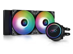 Водяное охлаждение DeepCool Gammaxx L240 A-RGB (Intel LGA2066/LGA1366/LGA1200/LGA2011/LGA1150 / AMD AM4/AM3+/AM3/AM2+/AM2/FM2+/FM2/)
