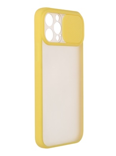 Чехол LuxCase для APPLE iPhone 12 / 12 Pro TPU+PC 2mm Yellow 63156