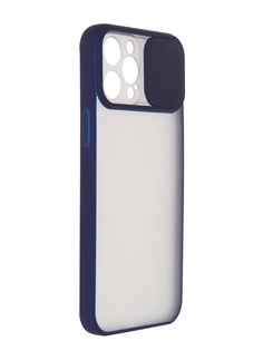 Чехол LuxCase для APPLE iPhone 12 Pro Max TPU+PC 2mm Dark Blue 63169