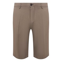 Шорты из хлопка и льна Paul&Shark