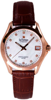 Швейцарские наручные женские часы Le Temps LT1030.58BL52. Коллекция Sport Elegance