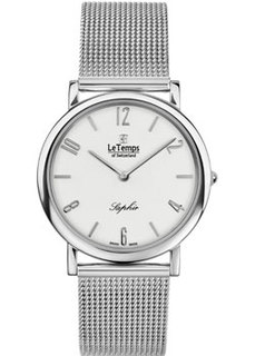 Швейцарские наручные женские часы Le Temps LT1085.01BS01. Коллекция Zafira Slim