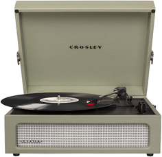 Проигрыватель виниловых дисков Crosley Voyager, Sage (CR8017A-SA4)