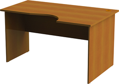 Письменный стол МОНОЛИТ 140х90х75 см, орех (640099)