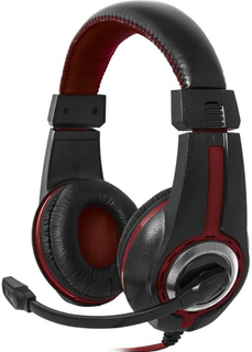 Игровые наушники Defender Warhead G-185 Black/Red (64106)