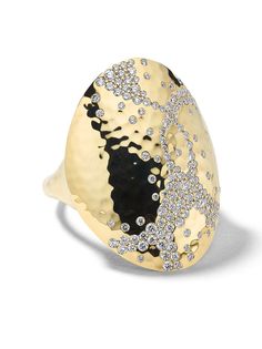 IPPOLITA кольцо Stardust из желтого золота с бриллиантом