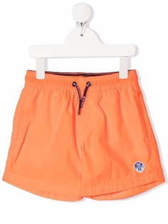North Sails Kids плавки-шорты с нашивкой-логотипом
