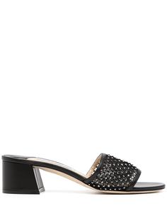 Jimmy Choo мюли Minea 45 со стразами