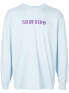Supreme футболка с логотипом