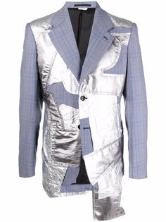 Comme Des Garçons Homme Plus пиджак с заостренными лацканами и вставками