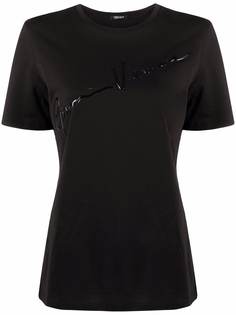 Versace футболка с логотипом GV Signature