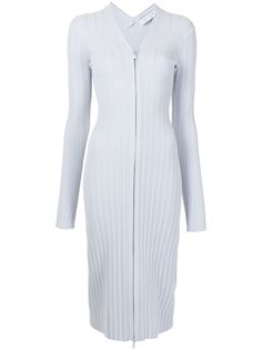 Proenza Schouler White Label платье-кардиган в рубчик