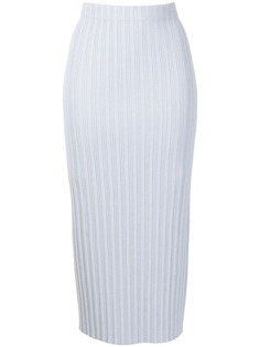 Proenza Schouler White Label трикотажная юбка миди в рубчик