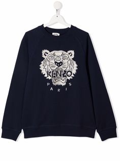 Kenzo Kids толстовка с логотипом